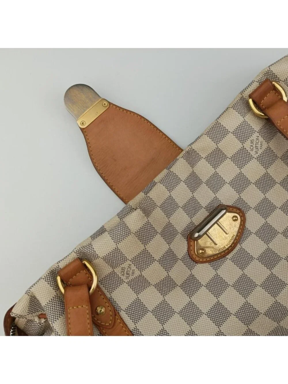 Louis Vuitton Streza PM Azur Damier Canvas Shoulder Bag
